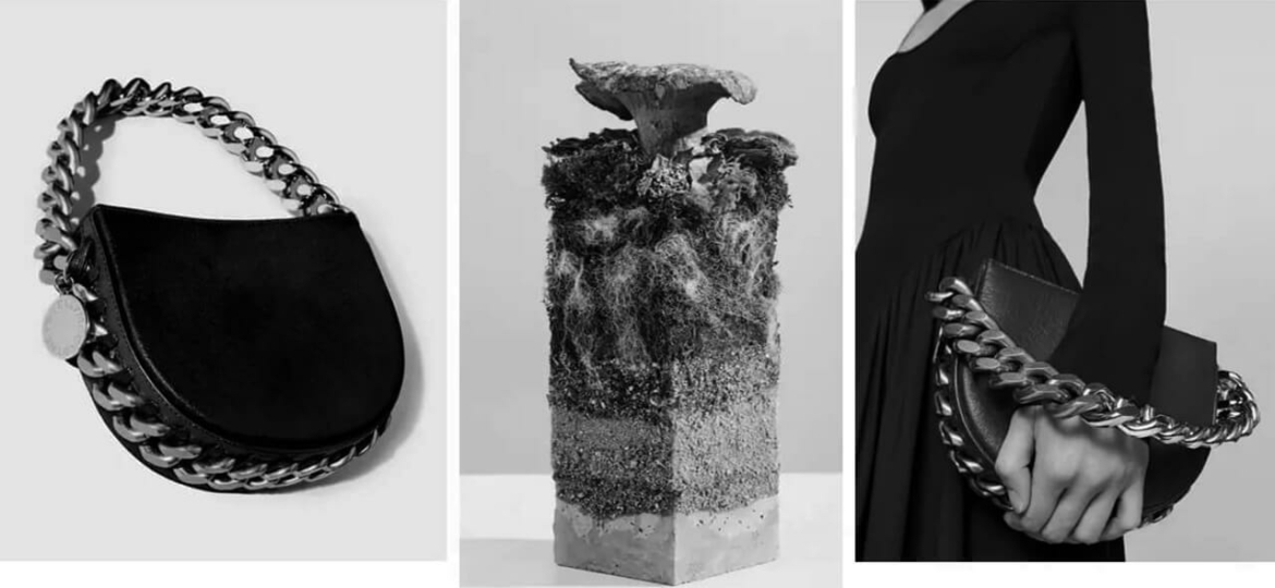 Le sac de luxe en cuir de mycélium, la nouvelle création de Stella McCartney - Maison Trogler