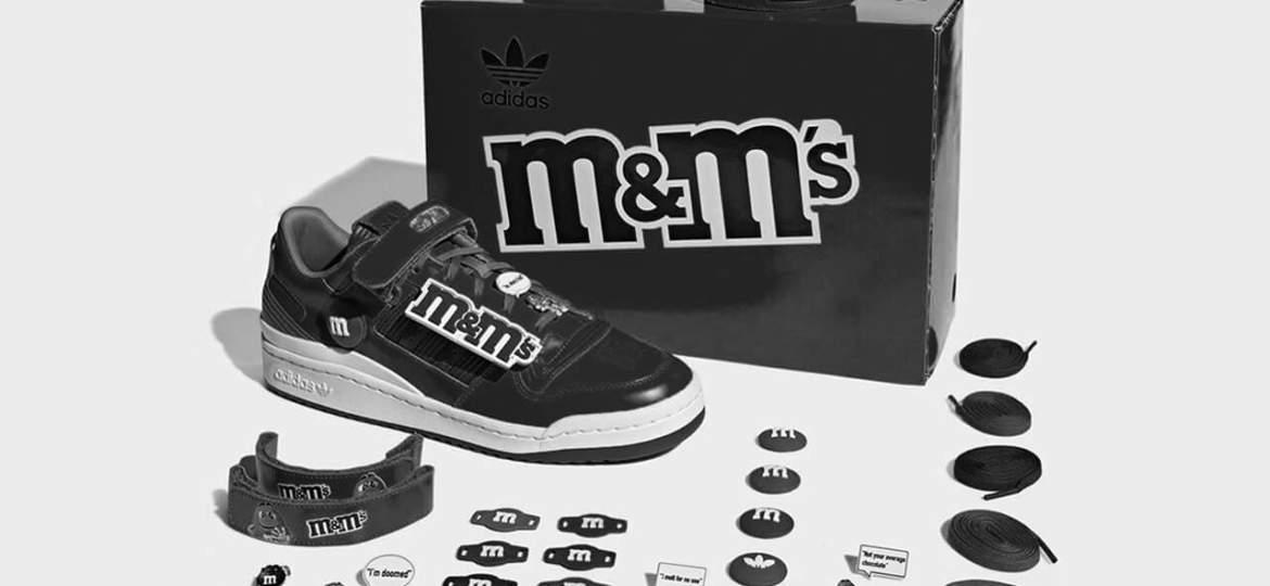 Adidas Forum Low x M&M’s : la collaboration gourmande © Adidas M&M’s